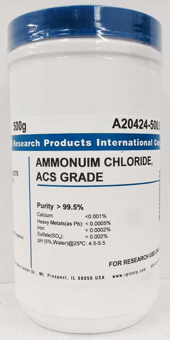 Ammoni clorit NH4Cl - Công Ty TNHH Vật Tư Khoa học Kỹ thuật  & Dịch Vụ Bách Khoa